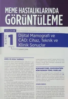 Dijital Mamografi ve CAD: Cihaz, Teknik ve Klinik Sonuçları